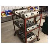 Aluminum Cylinder Heads w/ Cart