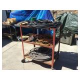 Cart w/ Heavy Duty Electrical Cords