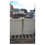 Concrete Garbage Can Holders Concrete Garbage Can Holders