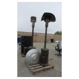 2 Gas Patio Heaters