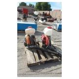 Lot of 2 Backpack Sprayers/Foggers