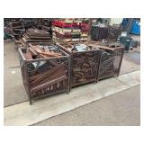 3 Bins of Misc Metal