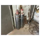 2 Acetylene Bottles