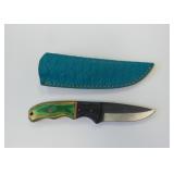 Damascus Steel Fixed Blade Knife
