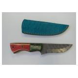 Damascus Steel Fixed Blade Knife