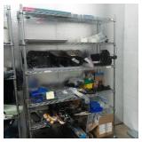Chrome Rack w/ Contents