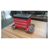 Uline Rolling Toolbox Stool