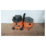 2 Ridgid Shop Vacs