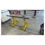 Pair of GB Heavy-Duty Adjustable Pipe Jacks