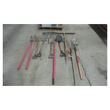 Assorted Landscaping & Digging Hand Tools