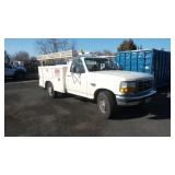 1995 Ford F-350 XL Powerstroke Diesel Service Truc