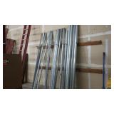 Assorted EMT Conduit & Galvanized Electrical Pipe