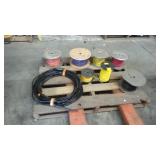Assorted Electrical Wire on Spools
