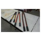 Heavy Duty Cable/Wire Cutters - Lot of 3