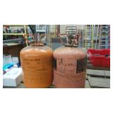 Lot of Refrigerant Cylinders ï¿½ R-404A