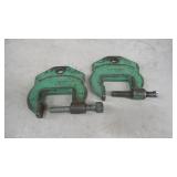 Heavy Duty Grounding Clamps - Lot of 2