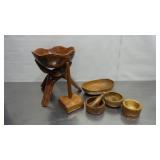 Rustic Wood Dï¿½cor & Bowls