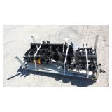 Mini Excavator Attachment Set - 8pc - Unused