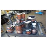 Copper Wire Spools & Electrical Supply Lot
