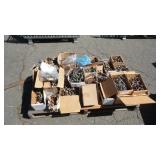 Bulk Electrical Hardware Lot - Clamps, Bolts, U-Bo