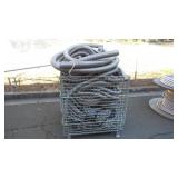 Bin of Flexible Metal Conduit