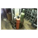 Oxy-Acetylene Torch Tank Cart