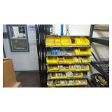HVAC Service Parts Bin Rack