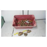 Mixed Brass Plumbing Fittings Lot