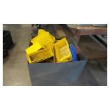 Plastic Parts Storage Bins Lot