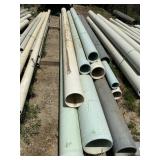 Large-Diameter PVC and Fiberglass Pipe Sections