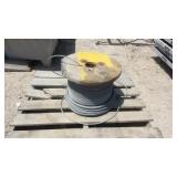 3/8" Steel Cable on Wooden Reel