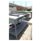 Stainless Steel Work Table with Drawers and