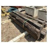 Reclaimed Timber Utility Poles