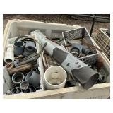 Assorted PVC Pipe Fittings & Parts