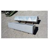 Pair of 60' Aluminum Truck Tool Boxes