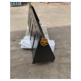 72' Skid Steer Bucket