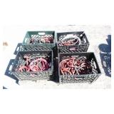 Assorted Heavy Gauge Battery Cable Lot