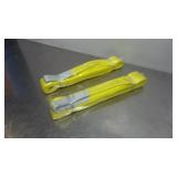 Pair 3-Ton 13-Ft Web Lifting Slings