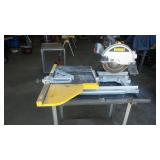 DeWalt 10-Inch Wet Tile Saw With Stand