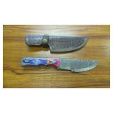 Custom-Style Fixed Blade Hunting Knife