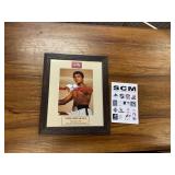 Muhammad Ali Signed Framed Photo w/ COA