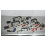 Hart Great Neck Bar & C-Clamp Lot