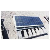 Lot of 3 Framed Solar Panels