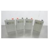 Lot of 4 CALB CA180FI 3.2V 180Ah Lithium-Ion Batte