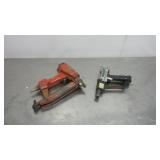 Two Pneumatic Nail and Staple Guns