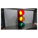 Replica Traffic Signal with Right-Turn Arrow