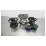 Assorted Welding & Electrical Wire Spools