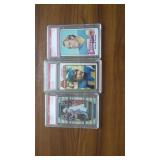3 EMC Graded Football Cards Herbert & More
