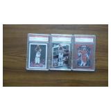 3 EMC Graded Basketball Cards Gem Mint 10