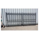 14' Metal Driveway Gate